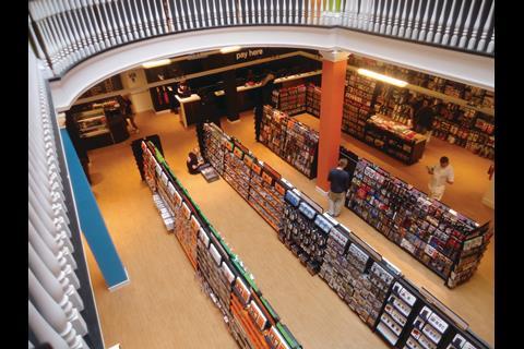 The two-floor Edwardian store provides plenty of space to show off the merchandise, including the technology offer